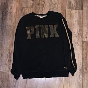 PINK crew neck sweatshirt